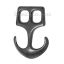 Picture of Hook Bracelets Clasp Findings Anchor Gunmetal 26mm x 18mm, 30 PCs