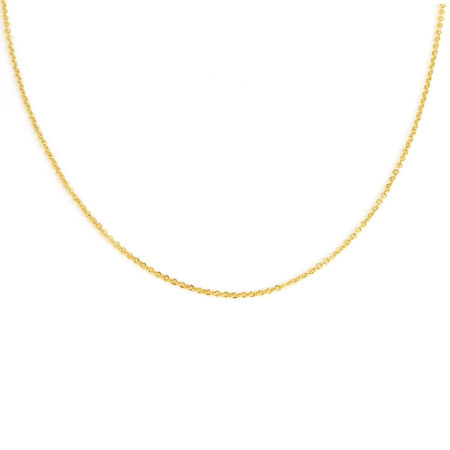 Picture of Brass Necklace 18K Real Gold Plated 1 Piece
