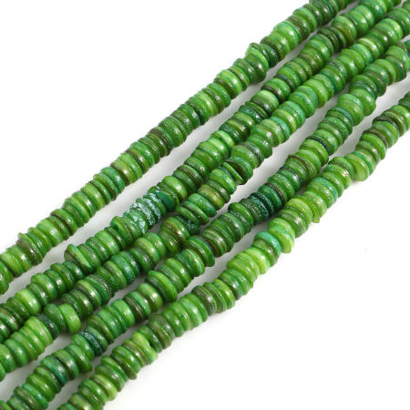 Picture of Natural Shell Loose Beads Round Multicolor Dyed About 6mm Dia, Hole:Approx 1mm, 39cm(15 3/8