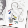 Picture of New Fashion Link Cable Chain Textured Antique Silver Color Heart Evil Eye Pendant Necklace With Terylene Tassel At Random 86cm(33 7/8") long, 1 Piece