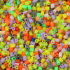 Bild von EVA Bügelperlen DIY mini-Perlen für DIY Kind Joy Kreativ Zylinder Zufällig Mix 3.2mm x 2.6mm , 2000 Stücke