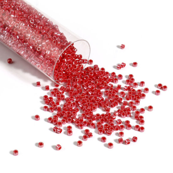 Picture of Miyuki 11/0 1564 Glass Seed Beads Round Wine Red About 2mm Dia., Hole: Approx 0.7mm, 1 Bottle