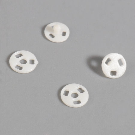 Picture of Plastic Hidden Button Multicolor Round 4mm Dia., 30 Sets