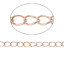 Immagine di Lega di Ferro Catena di Collegamenti Catena SingolareAccessore Rose Gold 5x3mm, 10 M
