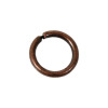 Picture of 1000 PCs 5mm Dia., 1mm(18 gauge) Iron Based Alloy Open Jump Rings Findings For Jewelry Making Antique Copper Round