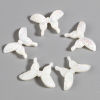 Picture of Insect Natural Shell Loose Beads Butterfly Animal White About 20mm x 14mm, Hole:Approx 0.7mm, 1 Piece