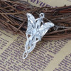 Image de Arwen Evenstar Pendentifs en Alliage de Zinc Argenté avec Strass Transparent 53mm x 31mm, 1 Pièce