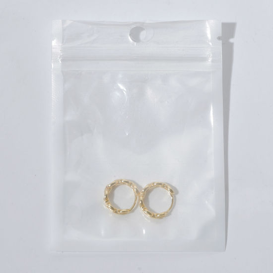 Bild von 1 Strang Vakuumbeschichtung Einfach und lässig Exquisit 18K Vergoldet Schwarz Edelstahl & Acryl Kubanische Gliederkette Oval Halskette Für Frauen 42cm lang
