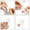 Picture of Zinc Based Alloy Wine Glass Charms Round Star Mixed Color With Cloth Bag 4.5cm x 3cm, 1 Set (Approx 10 PCs/Set)