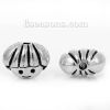 Picture of Zinc Based Alloy 3D Beads Boy Head Antique Silver Color About 12mm x 9mm, Hole: Approx 1.8mm, 30 PCs