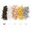 Picture of Iron Based Alloy Bead Tips (Knot Cover) Clamshell Mixed 8mm x 4mm, 1 Set ( 500 PCs/Set)