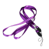 Bild von Terylen Schlüsselband ID-Kartenhalter Halsband Umhängeband Violett 44cm - 43.5cm lang, 10 Streifen