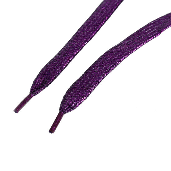 Picture of PET Athletic Sport Shoelace Purple 108cm(42 4/8"), 2 PCs