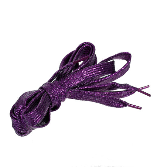 Picture of PET Athletic Sport Shoelace Purple 108cm(42 4/8"), 2 PCs