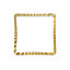 Immagine di 50 Pz Ottone Geometrico Connettori per Ciondoli per Cornice con Cornice Oro Placcato Quadrato 12mm x 12mm