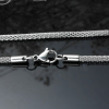 Bild von 304 Edelstahl Halskette Silberfarbe Laterne Kette SchmuckKetten 50cm lang, Kettengröße: 2.4mm, 1 Stück