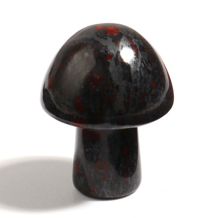 Picture of Stone ( Natural ) Mushroom Red Brown About 20mm x 15mm, 1 Piece