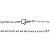 Picture of 304 Stainless Steel Link Cable Chain Jewelry Necklace Silver Tone 50cm(19 5/8") long, Chain Size: 3x2.5mm(1/8"x1/8"), 1 Piece