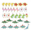 Imagen de Zamak Navidad Colgantes Charms Al Azar Multicolor Esmalte 3.7x1.9cm - 2.4x1.7cm, 1 Paquete ( 16 Unidades/Juego)