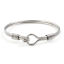 Picture of Stainless Steel Bangles Bracelets Silver Tone 19.5cm(7 5/8") long, 1 Piece