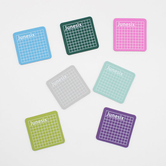 Picture of PVC Self Healing Cutting Mat At Random Color Square 6cm x 6cm, 1 Piece