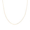Imagen de Hierro Cable Cadena Cruz Collares Chapado en Oro 36.5cm longitud, Cadena: 2mm, 1 Paquete ( 10 Unidades/Paquete)