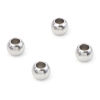 Picture of 304 Stainless Steel Beads Drum Silver Tone 8mm x 6mm, Hole: Approx 3.6mm, 30 PCs