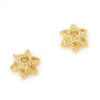 Picture of Brass Beads Caps Flower Real Gold Plated (Fit 8mm Bead) 9mm x 8mm, 10 PCs