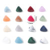 Picture of Acrylic Beads At Random Color Mixed Pyramid About 13mm x 12mm, Hole: Approx 2.2mm, 20 PCs