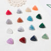 Picture of Acrylic Beads At Random Color Mixed Pyramid About 13mm x 12mm, Hole: Approx 2.2mm, 20 PCs