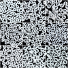 Image de Perles en Acrylique Forme Rond Blanc Chiffres " 3 " 7mm Dia, Tailles de Trous: 1mm, 500 Pcs