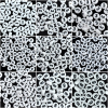 Image de Perles en Acrylique Forme Rond Blanc Chiffres " 4 " 7mm Dia, Tailles de Trous: 1mm, 500 Pcs