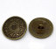 Imagen de Costura Botón de Jeans Agujero Solo Aleación del Metal Del Zinc de Ronda,Tono Bronce Base Camafeo (Fits 6mm Dia)  25mm Diámetro, 20 Unidades