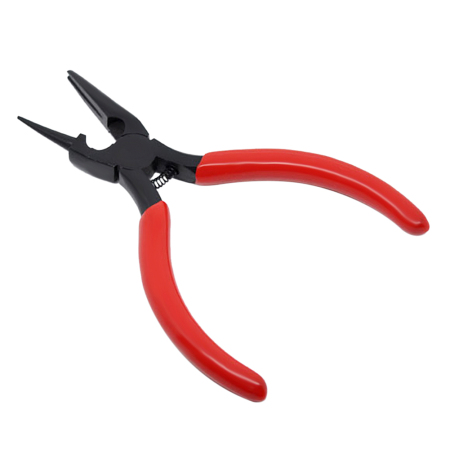 Round Nose and Concave Pliers Beading Jewelry Tool 12.5cm, sold per packet of 1