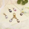 Bild von Zinklegierung Stricken Stitch Markers Katze Vergoldet Emaille 4.5cm x 1.4cm, 1 Set ( 6 Stücke/Set)