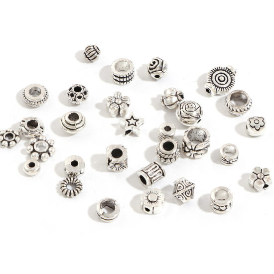 DoreenBeads. Zinc Based Alloy Spacer Beads For DIY Charm Jewelry