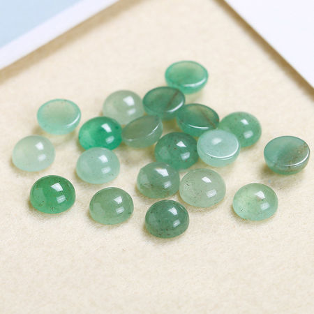 Picture of (Grade A) Gemstone ( Natural ) Dome Seals Cabochon Round 3mm Dia.