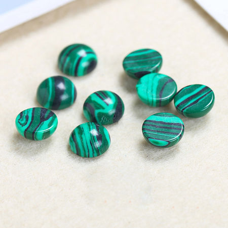 Picture of (Grade A) Gemstone ( Natural ) Dome Seals Cabochon Round 4mm Dia.