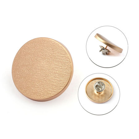 Image de 5 Pcs Broche à Bouton-Pression Détachable en Alliage Multicolore