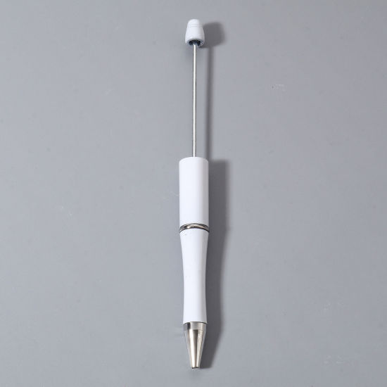 Изображение 5 ШТ ABS Пластик Шариковая ручка Белый Можно Открыть 14.8см