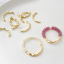 Bild von 2 Stück Messing Steckverbinder Charms Anhänger Unregelmäßig 18K Gold plattiert 21mm x 12mm