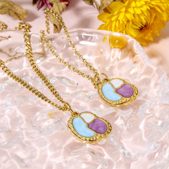 Изображение 1 ШТ 304 Нержавеющая Сталь Подвески 18K позолоченный