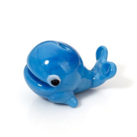 Picture of Lampwork Glass Ocean Jewelry Pendants Jellyfish Blue Whale Animal 3D