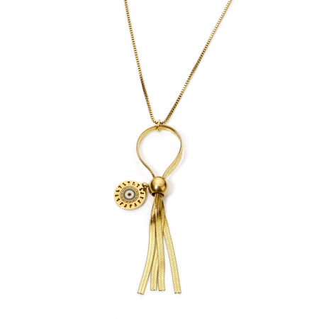 Picture of Vacuum Plating 304 Stainless Steel Pendant Necklace 18K Gold Plated