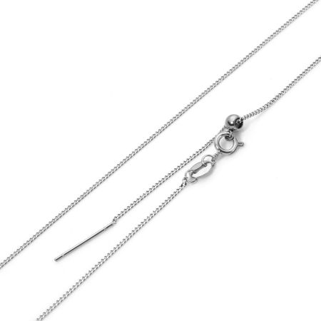 Picture of 304 Stainless Steel Necklace For DIY Jewelry Making Silver Tone Swipeable 50cm(19.7