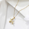 Picture of 2 PCs Brass Charm Pendant 18K Gold Plated Dog Animal 3D 23mm x 16mm