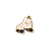 Imagen de 2 PCs Eco-friendly PVD Vacuum Plating 304 Stainless Steel Ocean Jewelry Charms 18K Gold Plated Multicolor Pearlized Roller Skates Enamel 13mm x 12.5mm