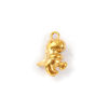 Picture of 2 PCs Eco-friendly PVD Vacuum Plating 304 Stainless Steel Charms 18K Real Gold Plated Dinosaur Animal 3D 17.5mm x 12mm
