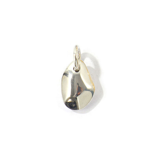Image de 1 Pièce Breloques En Gros en Laiton Respectueux de la Nature Géométrique Plaqué Platine Véritable Irrégulier 21mm x 11mm