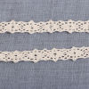 Изображение 5 Yards Cotton Lace Trim Creamy-White 15mm
